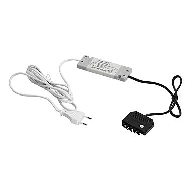 Transformateur 350 mA, 54 V, 6 W, 6 sorties avec fiche plate euro photo du produit visuel_1 XL