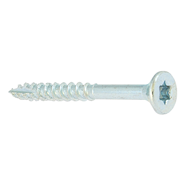 Vis à bois tête fraisée Torx acier zingué blanc photo du produit visuel_1 XL