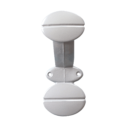 Patère aluminium N°2131 bis photo du produit visuel_1 2XL