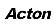 Logo de la marque Acton