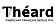 Logo de la marque Théard