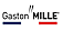 Logo de la marque Gaston Mille