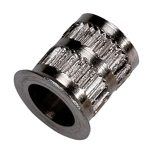 100 douilles de taquet Laiton Ø 10 mm, Alesage Ø 7 mm laiton nickelé photo du produit visuel_1 2XL