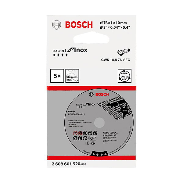 5 disques à tronçonner plat photo du produit visuel_1 2XL