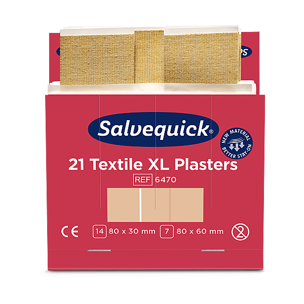 6 paquets de 21 pansements textiles XL photo du produit visuel_1 2XL