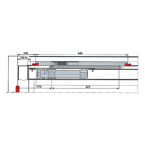 Accessoire pour ferme-porte ITS 96 photo du produit visuel_1 2XL