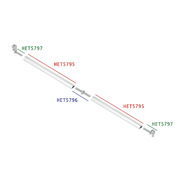 Adaptateur P2O pour coulisse tiroir bois Quadro V6 et 4D V6 photo du produit visuel_1 2XL