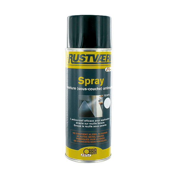 Aérosol peinture anti-corrosion RUSTVAERN photo du produit visuel_1 2XL