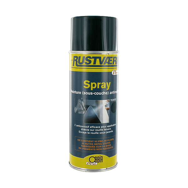 Aérosol peinture anti-corrosion RUSTVAERN photo du produit visuel_1 2XL