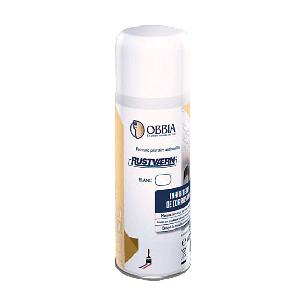 Aérosol peinture anti-corrosion RUSTVAERN photo du produit visuel_1 2XL