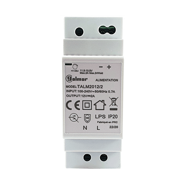 Alimentation électrique 12 VCC TALM2012/2 photo du produit visuel_1 2XL