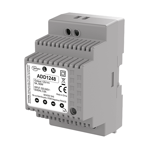 Alimentation électrique 12 VCC ADD1248 photo du produit visuel_1 2XL