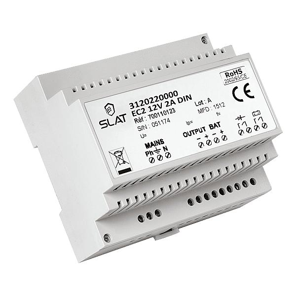 Alimentation électrique EC2 24 VCC photo du produit visuel_1 2XL