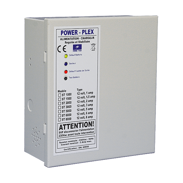 Alimentation électrique en coffret 12 VCC photo du produit visuel_1 2XL