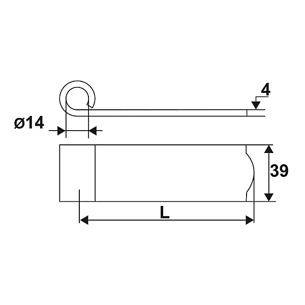 Anneau pour penture 41PA photo du produit visuel_1 2XL