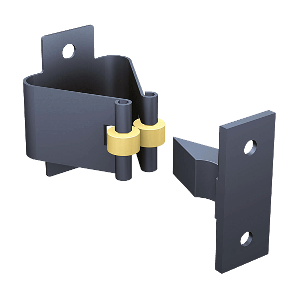 Arrêt de porte avec pince et mentonnet photo du produit visuel_1 2XL