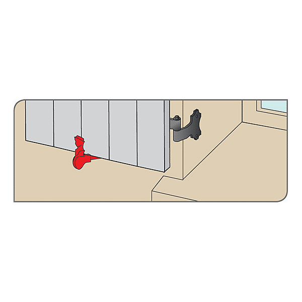 Arrêt de volet avec battement tête bergère photo du produit visuel_1 2XL