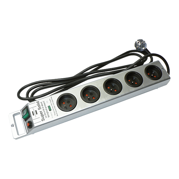 Bloc multiprise 5 prises HO5VV-F Super-Solid photo du produit visuel_1 2XL