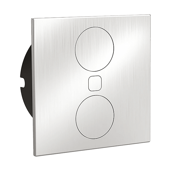 Bloc prise E-Duplex Carré photo du produit visuel_1 2XL