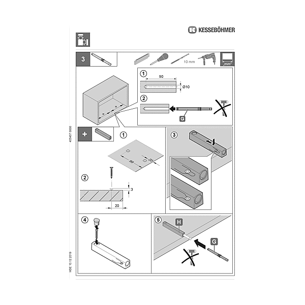 Boitier pour éjecteur Push to Open photo du produit visuel_1 2XL