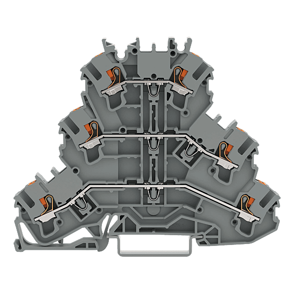 Borne à deux étages avec poussoir passage / passage photo du produit visuel_1 2XL