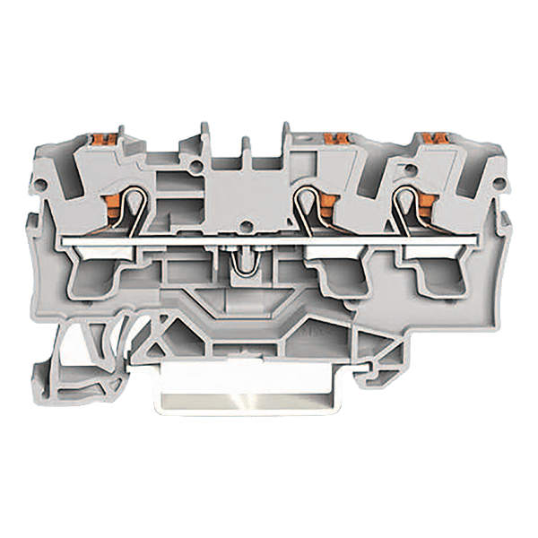 Borne de passage pour 2 conducteurs avec poussoir photo du produit visuel_1 2XL