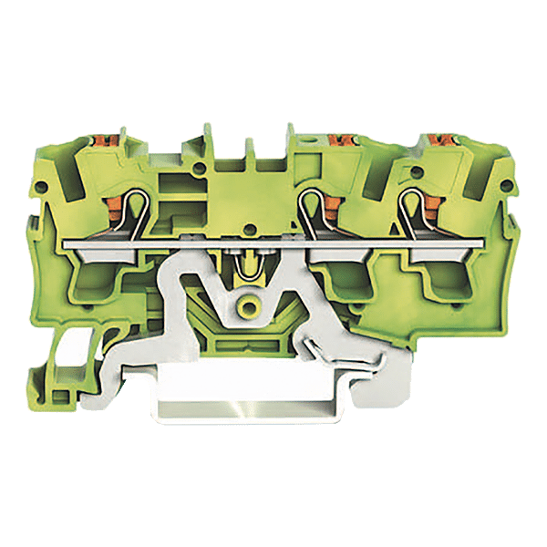 Borne de passage pour 3 conducteurs avec poussoir photo du produit visuel_1 2XL