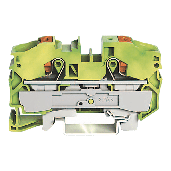 Borne de protection pour 2 conducteurs avec poussoir photo du produit visuel_1 2XL