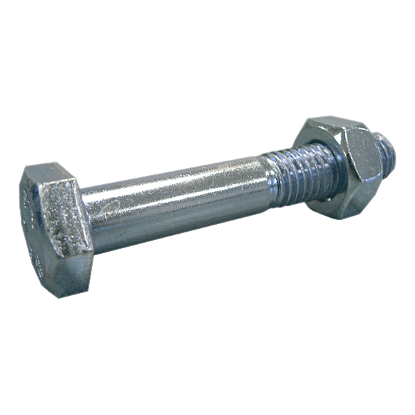 Boulon acier zingué 8.8 tête hexagonale photo du produit visuel_1 2XL