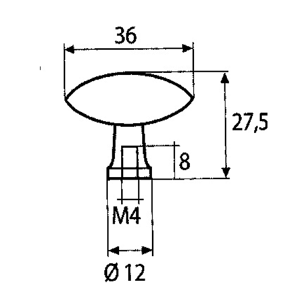 Bouton de meuble Castel photo du produit visuel_1 2XL