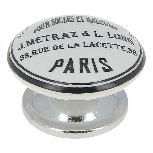 Bouton de meuble motif Metraz photo du produit visuel_1 2XL