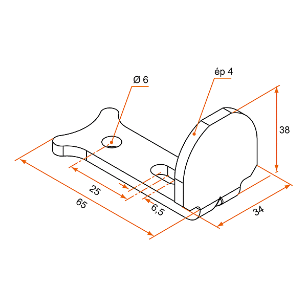 Butée de volet photo du produit visuel_1 2XL
