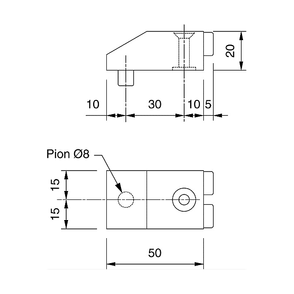 Butoir de coulissant et battant DS6206 photo du produit visuel_1 2XL