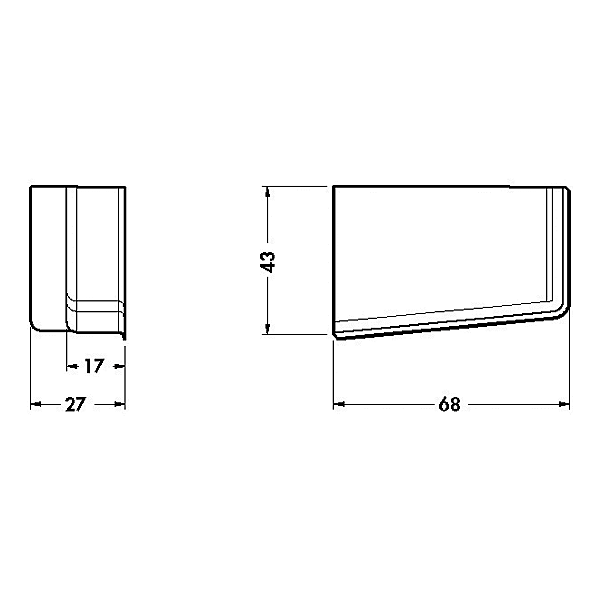 Cache pour suspension de meuble 806 photo du produit visuel_1 2XL