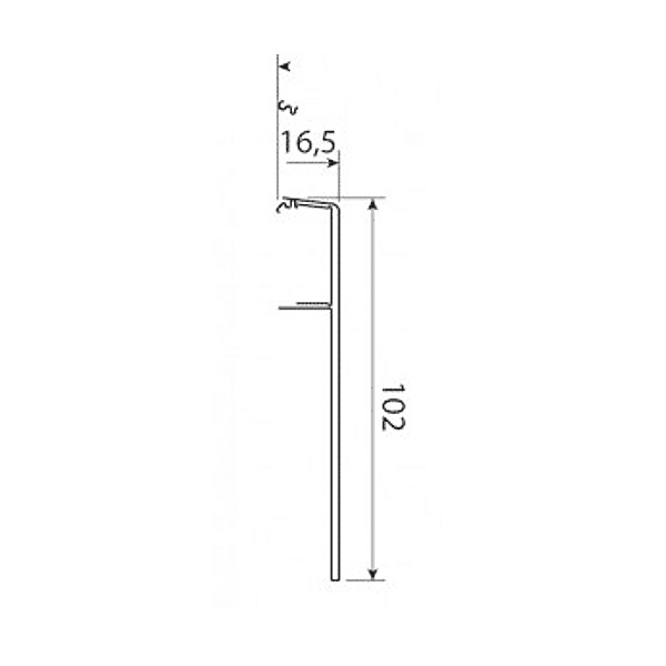 Cache rail 0500 A photo du produit visuel_1 2XL