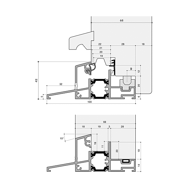 Cache-rainure 58/68T photo du produit visuel_1 2XL