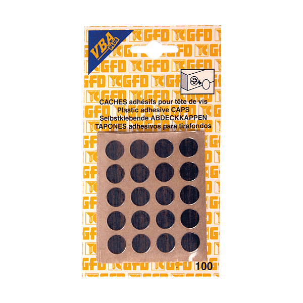 Cache vis plat adhésif CADH photo du produit visuel_1 2XL