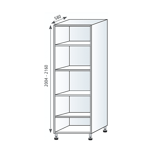 Caisson armoire mélaminé photo du produit visuel_1 2XL