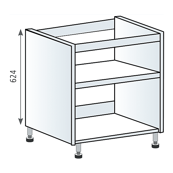 Caisson bas réduit sous évier photo du produit visuel_1 2XL