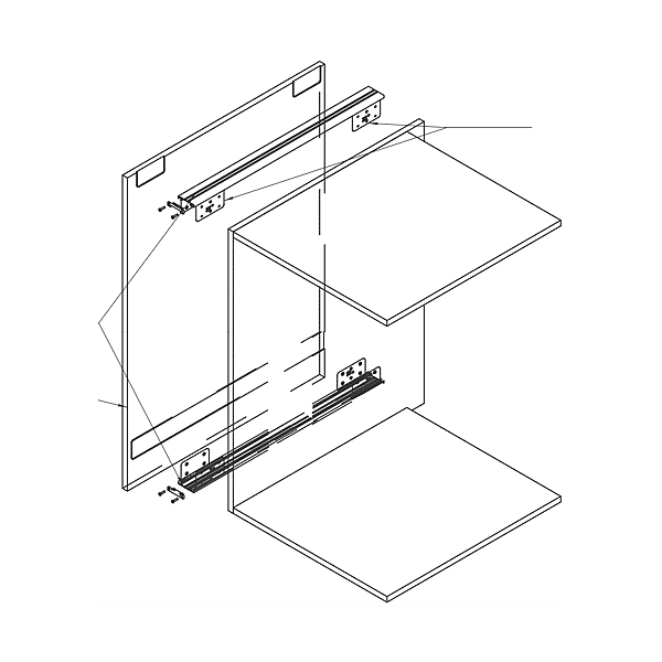 Carter support latéral de panneau droit ou gauche pour New Darwin photo du produit visuel_1 2XL