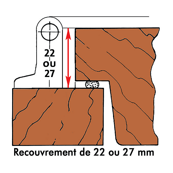 Charnière frigorifique 720/730 photo du produit visuel_1 2XL