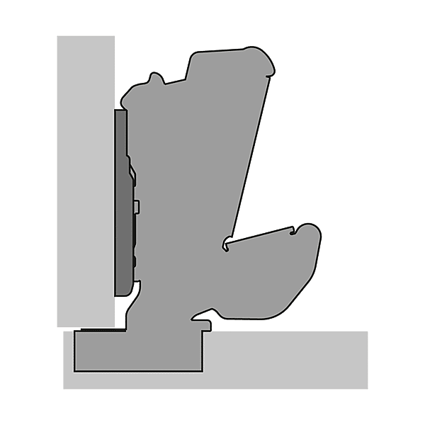 Charnière Sensys 8657i 165° photo du produit visuel_1 2XL