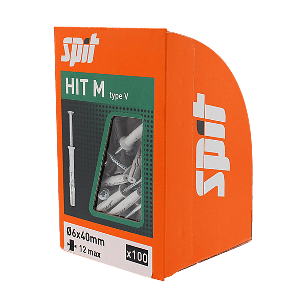 Cheville à expansion en nylon clou-vis zingué HIT-M V photo du produit visuel_1 2XL