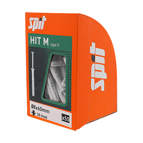 Cheville à expansion en nylon clou-vis zingué HIT-M V photo du produit visuel_1 2XL