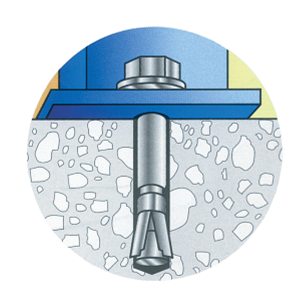 Cheville métallique à expansion TRIGA Z vis tête H photo du produit visuel_1 2XL