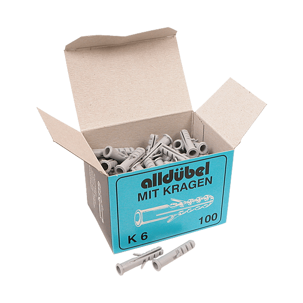 Cheville nylon à expansion DSC à collerette photo du produit visuel_1 2XL