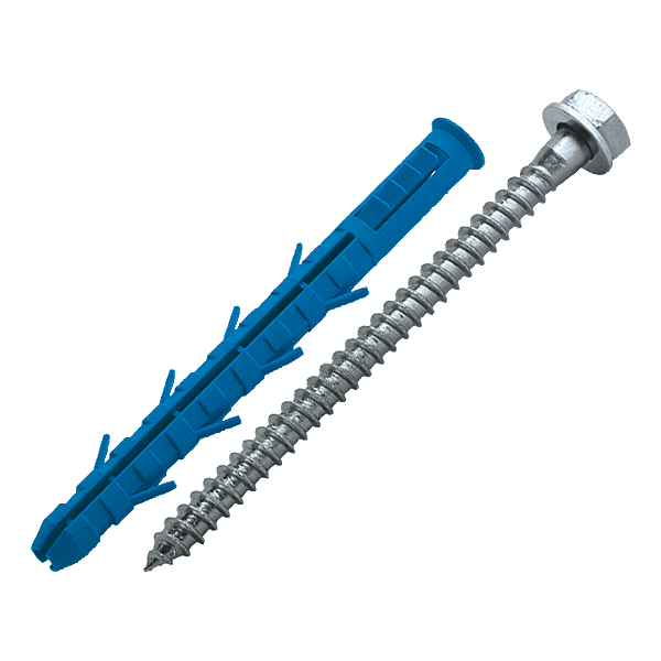 Cheville nylon avec vis tête hexagonale STR photo du produit visuel_1 2XL