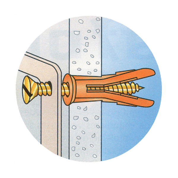 Cheville polypropylène à expansion Arpon photo du produit visuel_1 2XL