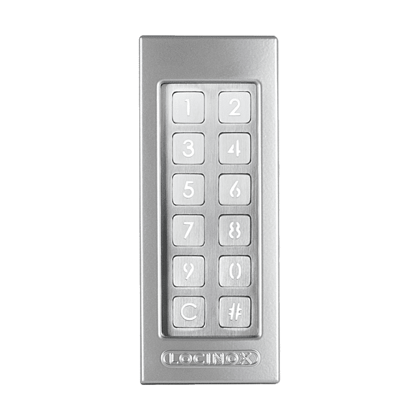 Clavier à code SlimStone-2-ZILV photo du produit visuel_1 2XL