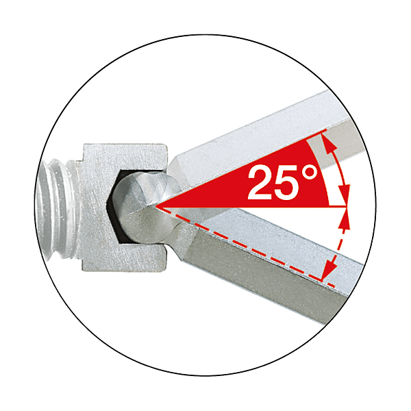 Clé Allen tête sphérique photo du produit visuel_1 2XL